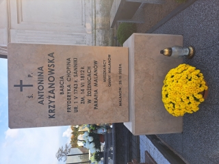Pomnik Śp. Antoniny Krzyżanowskiej